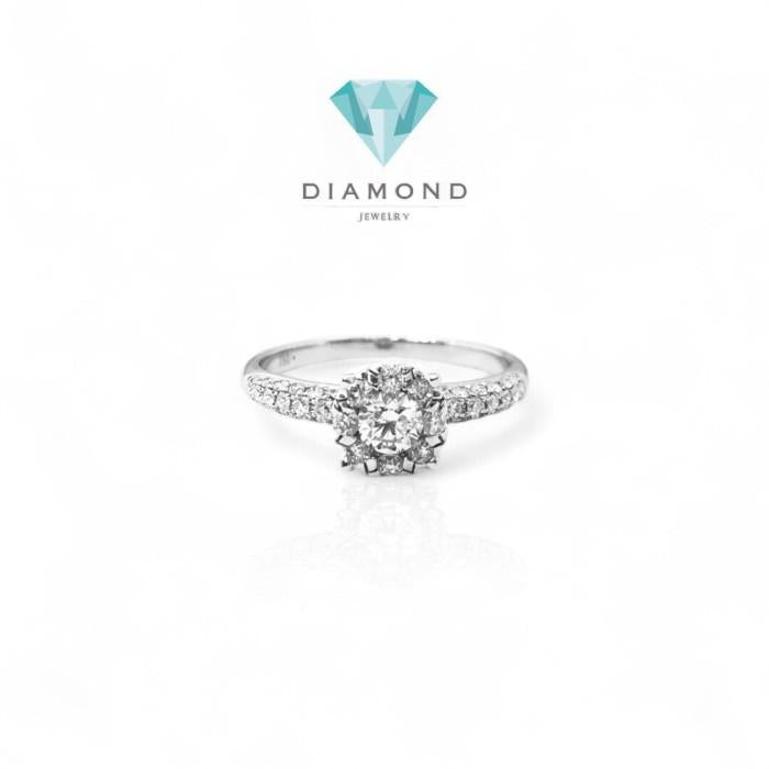 Solitaire Illusion Diamond Ring/Cincin Berlian Ilusi
