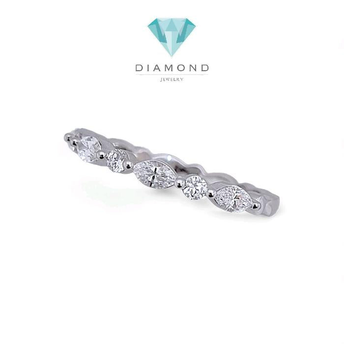 Marquise Diamond Ring 18K / Cincin Berlian Marquise 18K / Diamond Jewelry 371CB4500VIONLS-HT