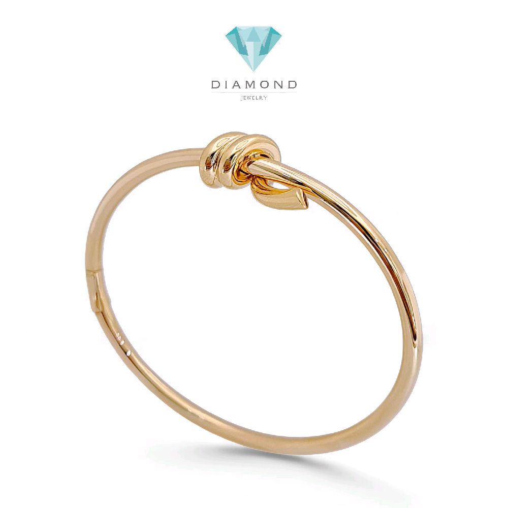 Knot Bracelet 18K / Gelang Knot 18K / Diamond Jewelry 421GBD1467RY-HT