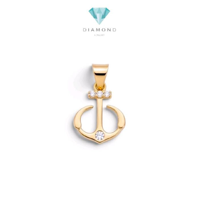 Gold Anchor Pendant 16K / Liontin Emas Jangkar 16K / Diamond Jewelry / 284LMS072LS