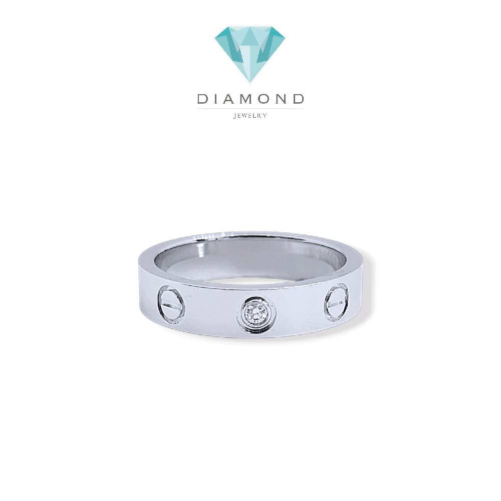 Love Diamond Ring 18K / Cincin Love Berlian 18K / Diamond Jewelry - 118CBD61800AB