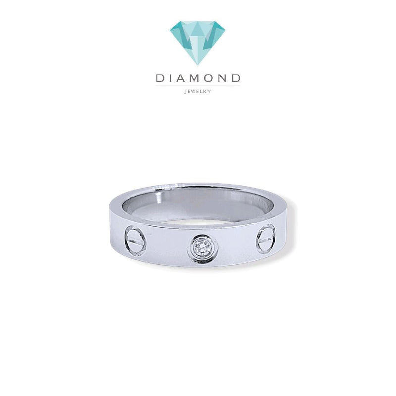 Love Diamond Ring 18K / Cincin Love Berlian 18K / Diamond Jewelry - 118CBD61800AB