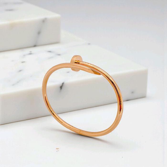 Nail Juste Bracelet 18K / Gelang Paku 18K / Diamond Jewelry 416GBD1453RY-HT