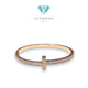 T1 Full Diamond Bangle/Gelang Berlian Model T1 Diamond Jewelry-5GBD20424DM-HT