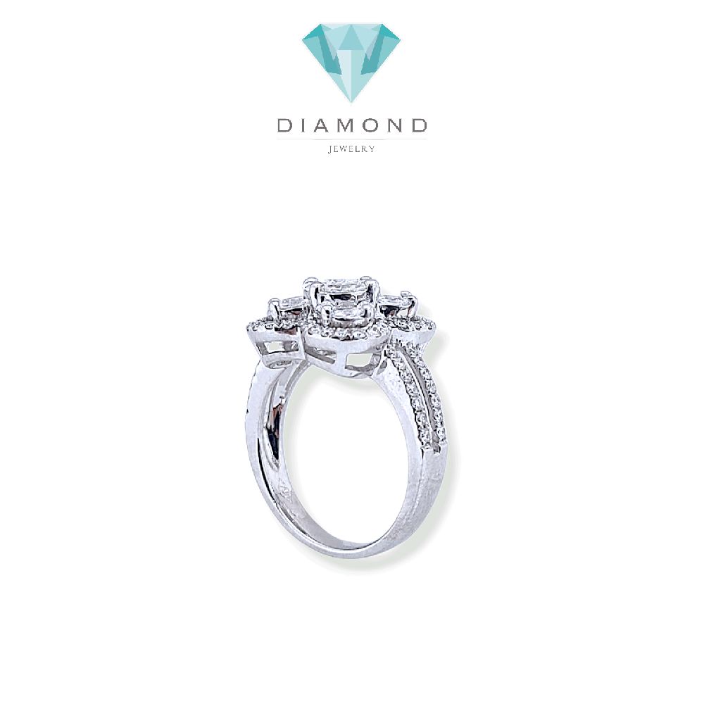 Flower Diamond Ring 18K / Cincin Bunga Diamond Jewelry / 4CB1335PP