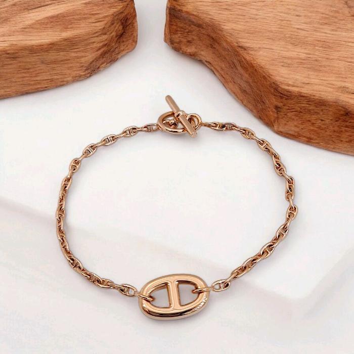 Farandole Round H Bracelet 18K / Diamond Jewelry-120GBD61800AB-HT