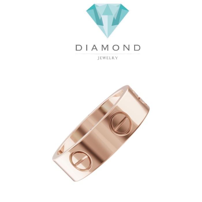 Cincin emas 18k love ring gold crt-Diamond Jewelry