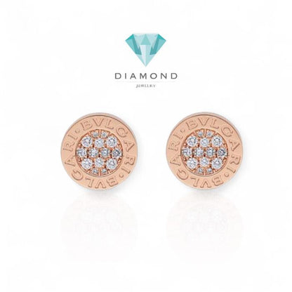 Anting  Bulat Berlian 18K-Diamond Jewelry