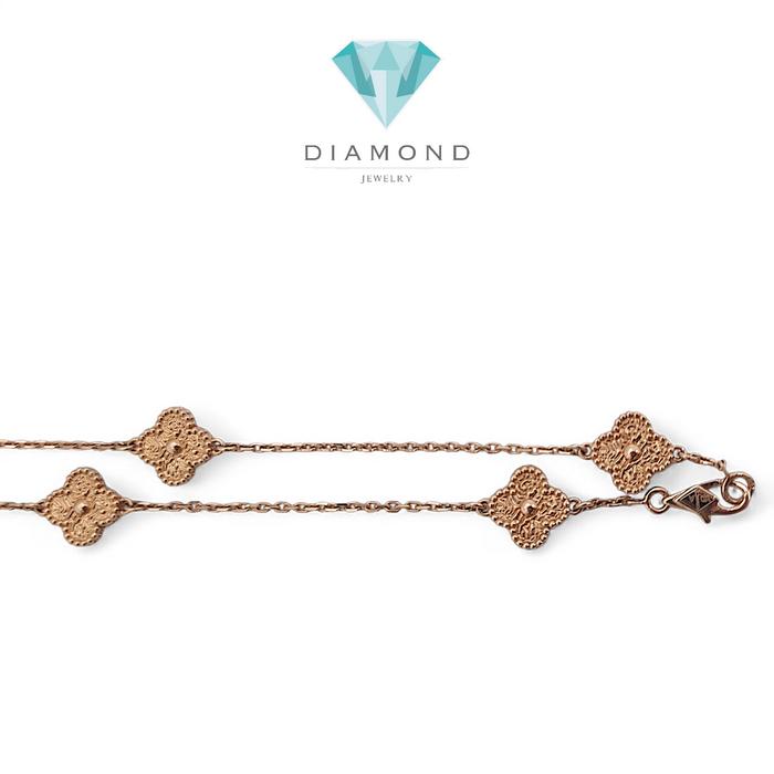 Sweet alhambra clover Long 16Clover 18K / Diamond Jewelry