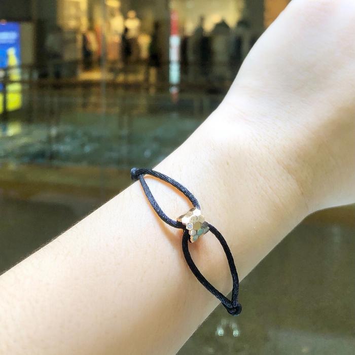 Gelang Love Bee Rope 18K-Diamond Jewelry