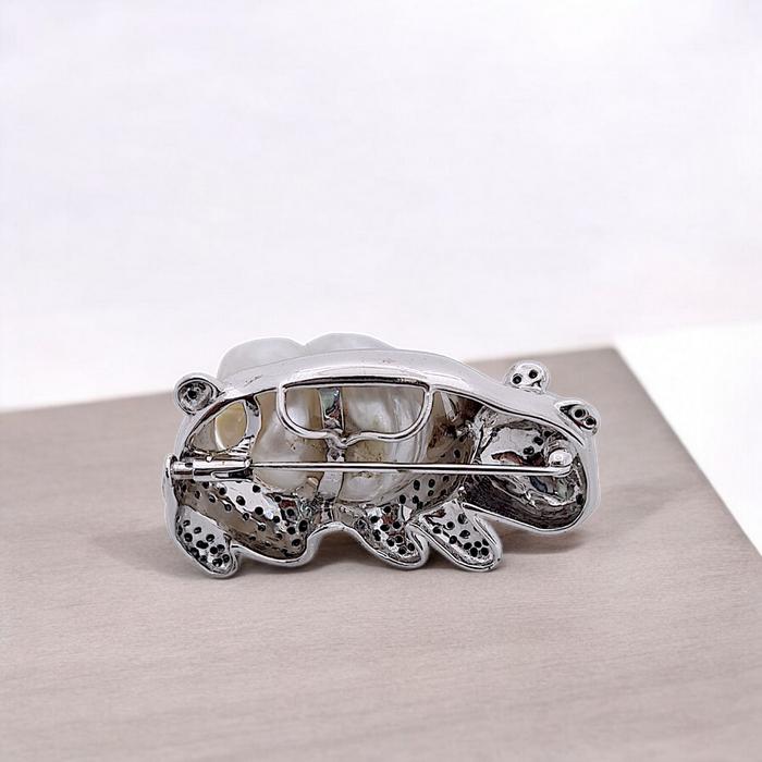 Panda Pearl Black Diamond 18K / Diamond Jewelry