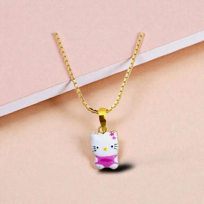 Hello Kitty Gold Pendant 18K / Liontin Emas Hello Kitty 18K / Diamond Jewelry / 270LMSWP1