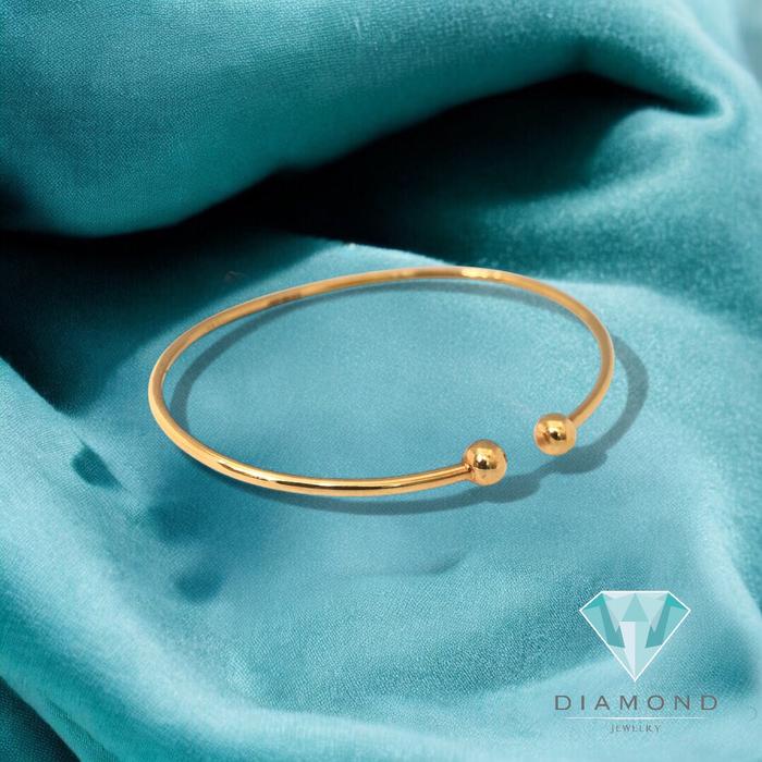 Gelang Emas Small Duo Ball 700K-Diamond Jewelry-181GMSLS-HT