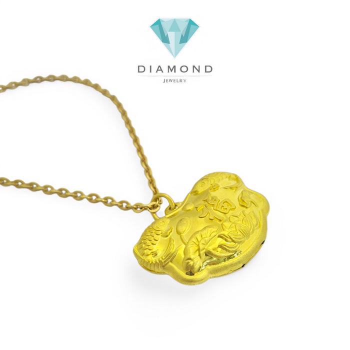 Liontin Mas Fu HK 24K-Diamond Jewelry