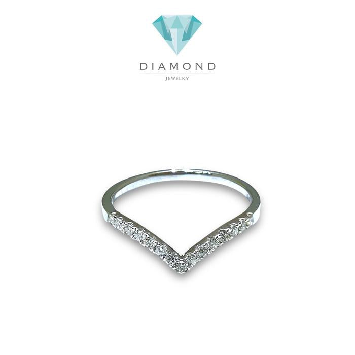 V Tennis Diamond Ring / Diamond Jewerly