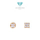 Color Blossom Mop Hoop Earings 18K / 105ABD28000AB / 106ABD28000AB