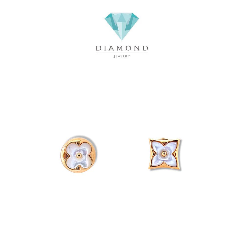 Color Blossom Mop Hoop Earings 18K / 105ABD28000AB / 106ABD28000AB