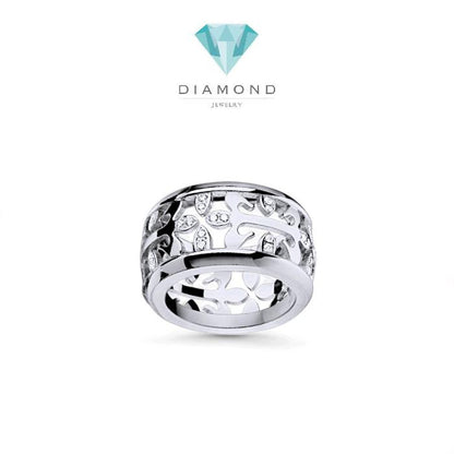 Calatrava Cross Diamond Ring 18K patek/ Cincin Berlian Calatrava Cross 18K / Diamond Jewelry-1CBD1303LSNEW-HT