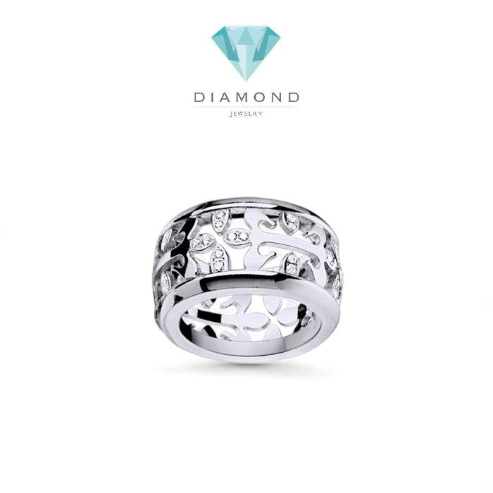 Calatrava Cross Diamond Ring 18K patek/ Cincin Berlian Calatrava Cross 18K / Diamond Jewelry-1CBD1303LSNEW-HT
