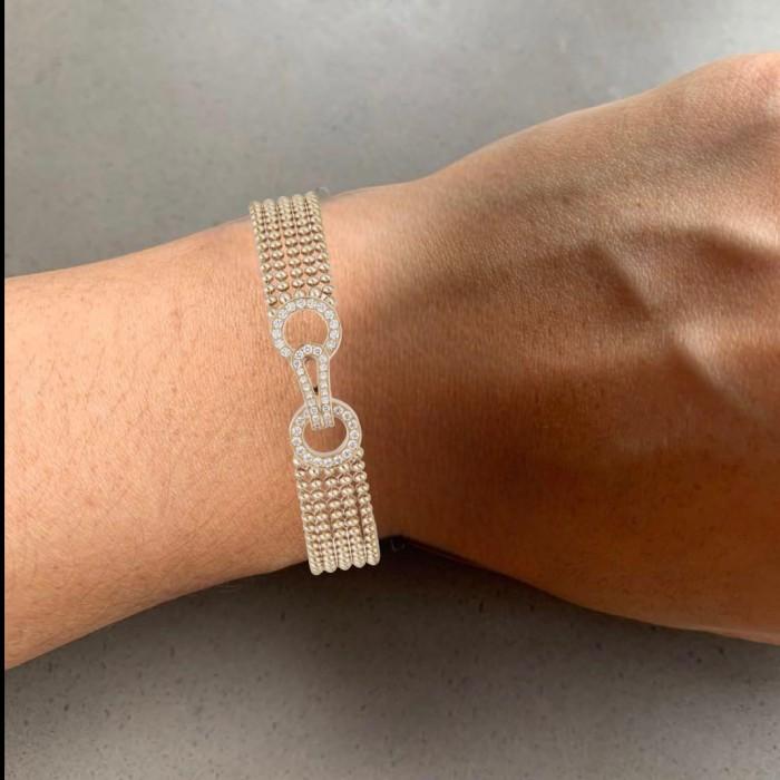 Agrave bracelet crt rose gold 18k-Diamond Jewelry