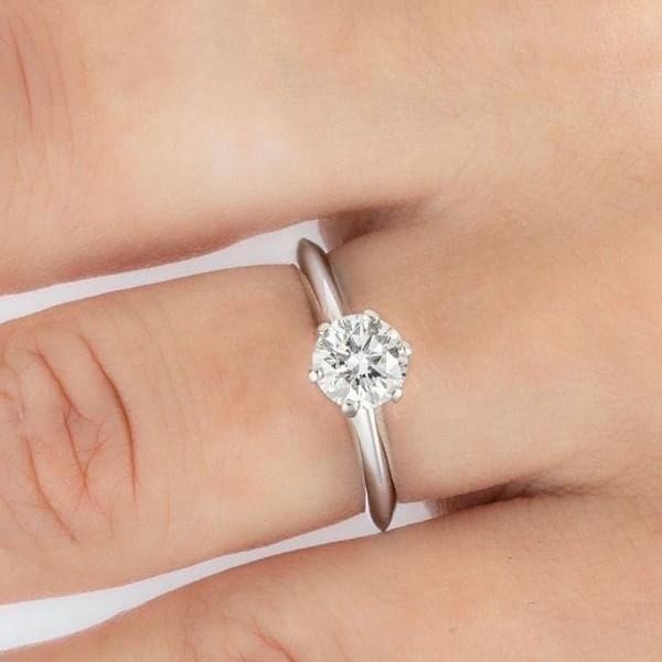 Solitaire GIA Diamond Ring 1 ct-Diamond Jewelry