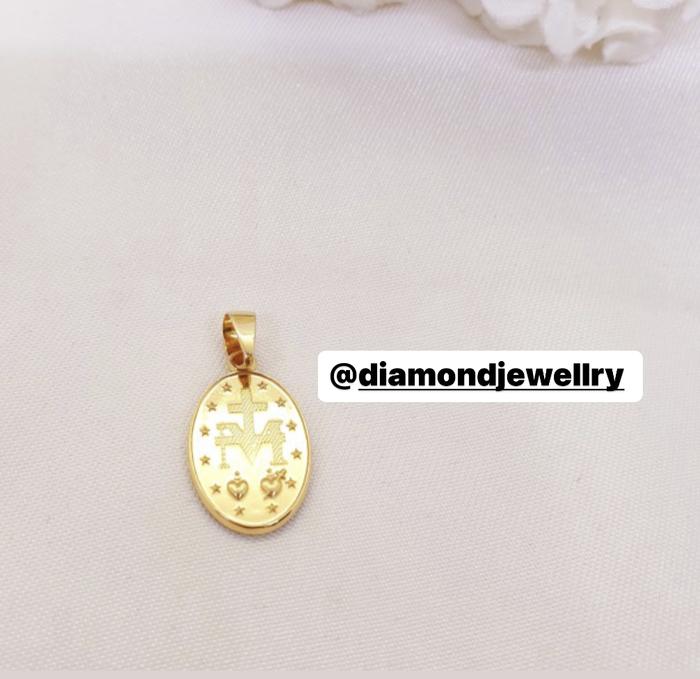 Rosario Pendant 700K Gold/white Diamond Jewelry-228LMSLS2-229LMSLS2