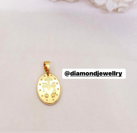 Rosario Pendant 700K Gold/white Diamond Jewelry-228LMSLS2-229LMSLS2