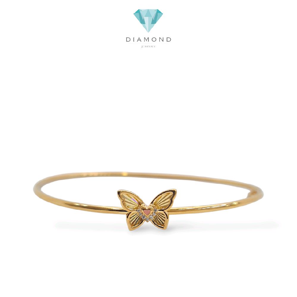 Butterfly Gold bangle Brecelet 16K / Gelang Emas Kupu-Kupu 16K/ 464GMS333LS