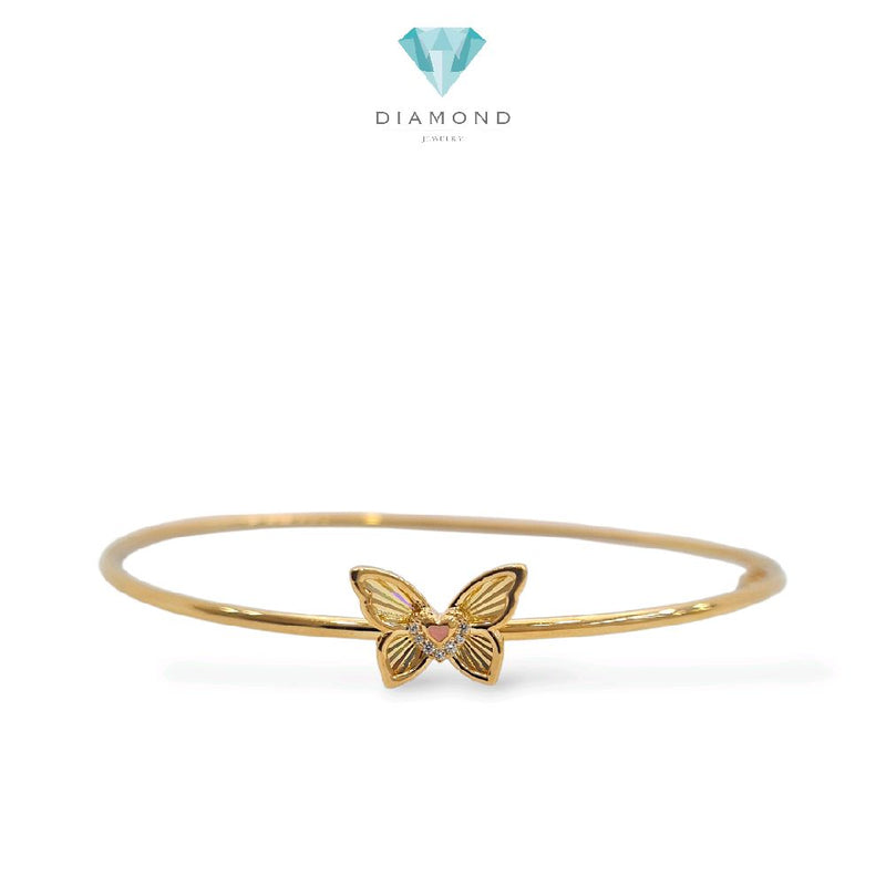 Butterfly Gold bangle Brecelet 16K / Gelang Emas Kupu-Kupu 16K/ 464GMS333LS