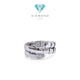 Ulo Serpenti White Diamond Ring 18K / Cincin Ulo Serpenti Emas Putih 18K / Diamond Jewelry-HT-397CBD13000RY-HT