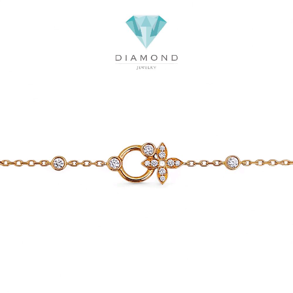 ldylle Diamond Bracelet 18K / Gelang Tangan Berlian ldylle 18K / Diamond Jewelry 155GBD55000AB -HT