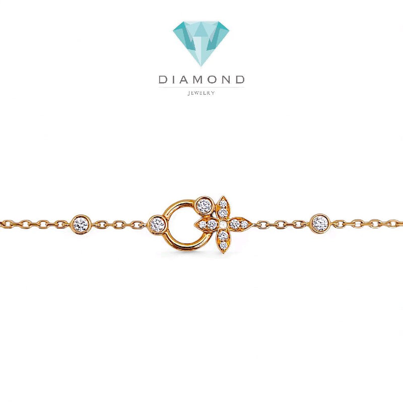 ldylle Diamond Bracelet 18K / Gelang Tangan Berlian ldylle 18K / Diamond Jewelry 155GBD55000AB -HT