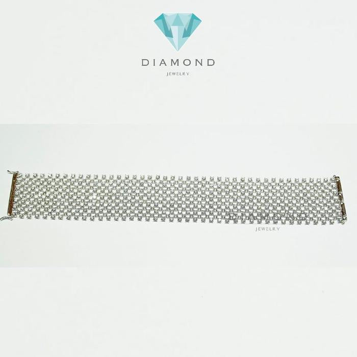 Diamond Bracelet - Gelang Berlian - Diamond Jewelry - White 03030417
