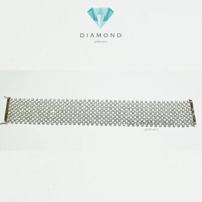 Diamond Bracelet - Gelang Berlian - Diamond Jewelry - White 03030417