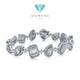 Fancyshape Diamond Bracelet 18K / Gelang Berlian Fancyshape 18K / Diamond Jewelry 398GB30000VIONLS HT