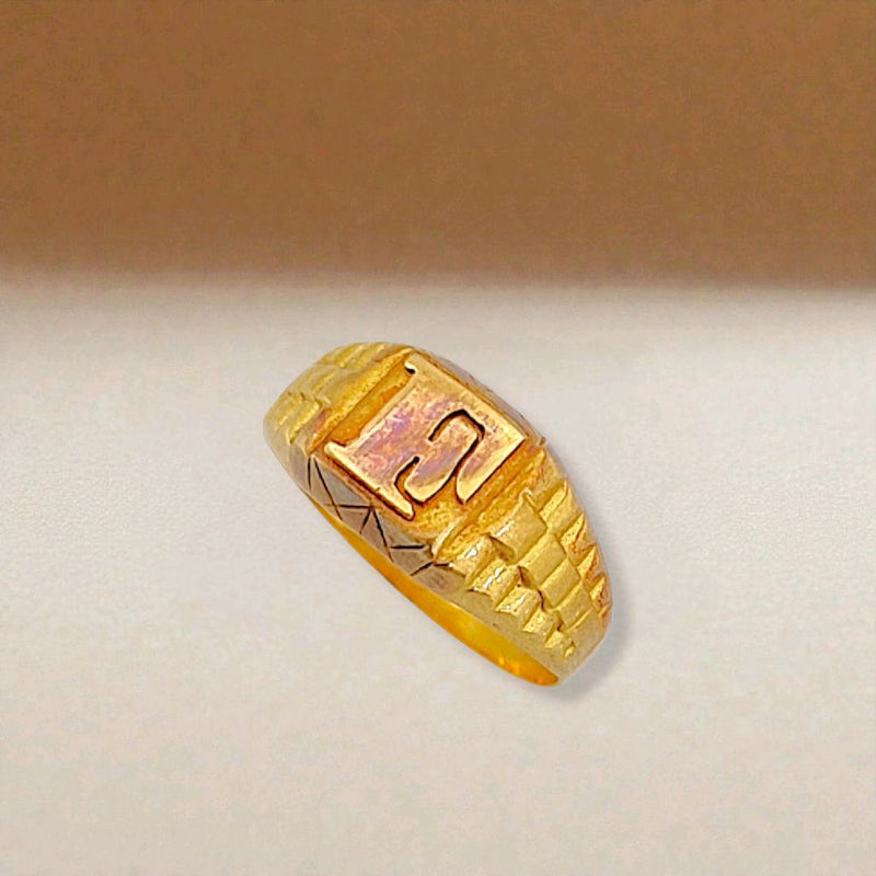 F Gold Ring Baby 23K / Cincin Emas F 23K / 112CMSWP1