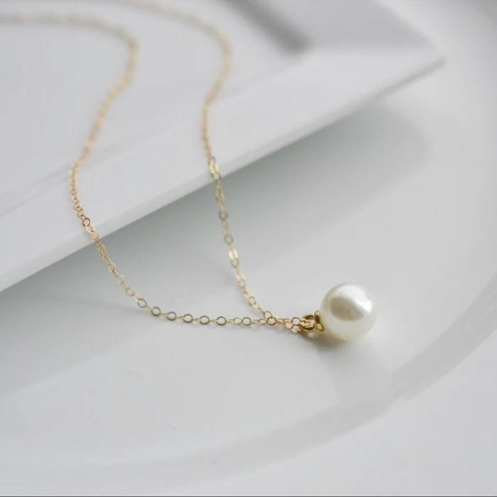 Pearl pendant necklace south sea akoya 18k gold-Diamond Jewelry-BLACKPEARLPENDANT3-5GR