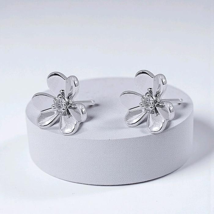 Frivole Diamond White Gold Earring 18K / Anting Berlian Frivole 18K / Diamond Jewelry 398ABDAB40800LS-HT