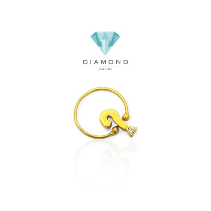 Cincin Emas Guess 23K-Diamond Jewelry