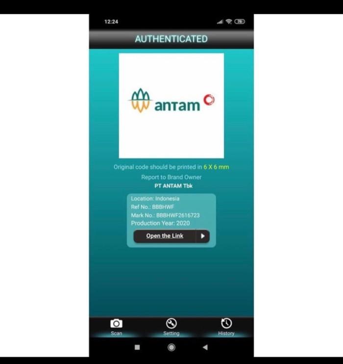 LOGAM MULIA ANTAM 3 GRAM KEMASAN PRESS TERBARU BERSETIFIKAT