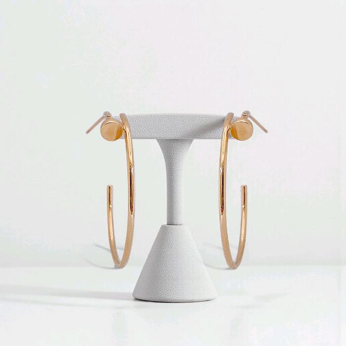 Nail Hoop Earring 18K / Anting Paku 18K / Diamond Jewelry 389ABD1046RY-HT