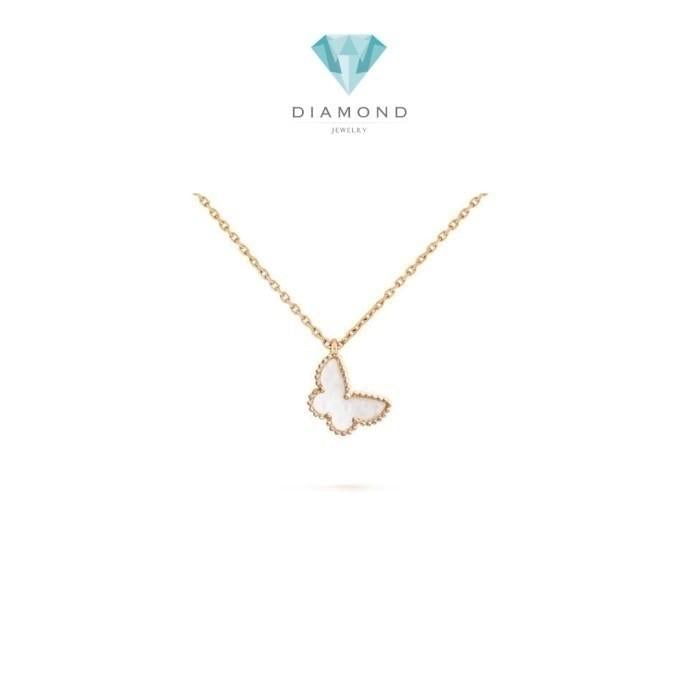 butterlfy clover  MOP sweet alhambra 18 K gold Diamond Jewelry