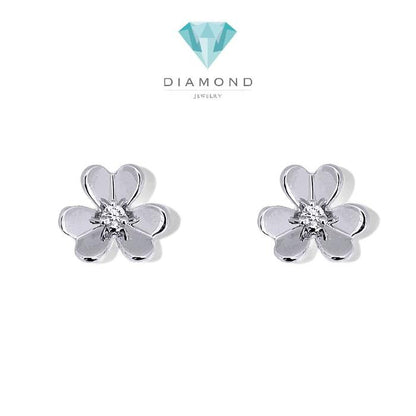 Frivole Diamond White Gold Earring 18K / Anting Berlian Frivole 18K / Diamond Jewelry 398ABDAB40800LS-HT