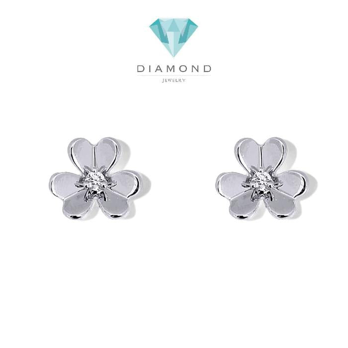Frivole Diamond White Gold Earring 18K / Anting Berlian Frivole 18K / Diamond Jewelry 398ABDAB40800LS-HT