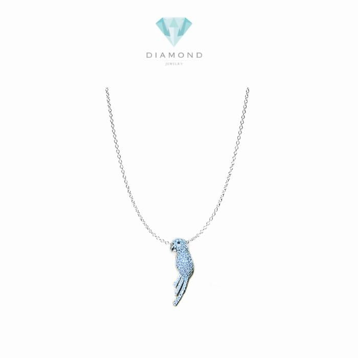 Bird Fauna diamond necklace white gold 18K Diamond Jewelry