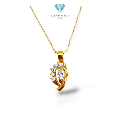 Gold Tulip Pendants 23K / Liontin Emas Tulip 23K / 251LMSWP4