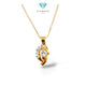 Gold Tulip Pendants 23K / Liontin Emas Tulip 23K / 251LMSWP4