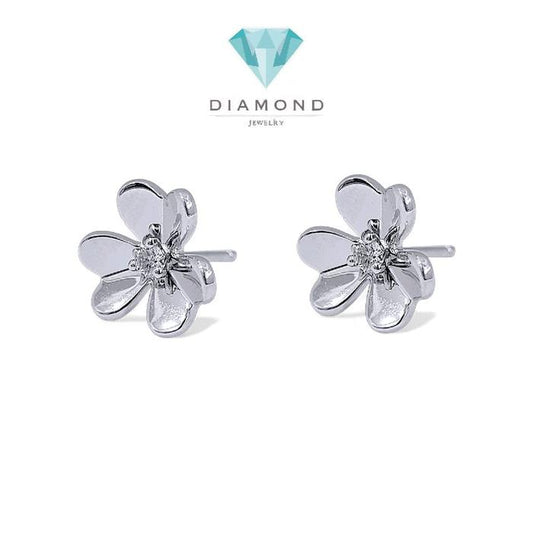 Frivole Diamond White Gold Earring 18K / Anting Berlian Frivole 18K / Diamond Jewelry 398ABDAB40800LS-HT