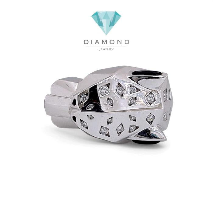 Panther Diamond Ring 18K / Cincin Panther Berlian 18K / Diamond Jewelry 18CBD1800RB-HT