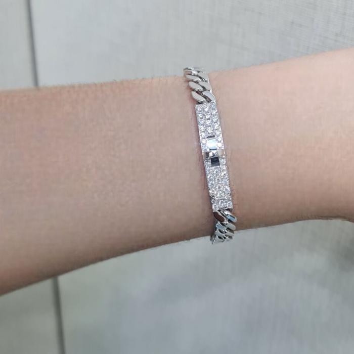 Kelly Diamond Bracelet 18K / Diamond Jewelry-100GBD271000AB-HT
